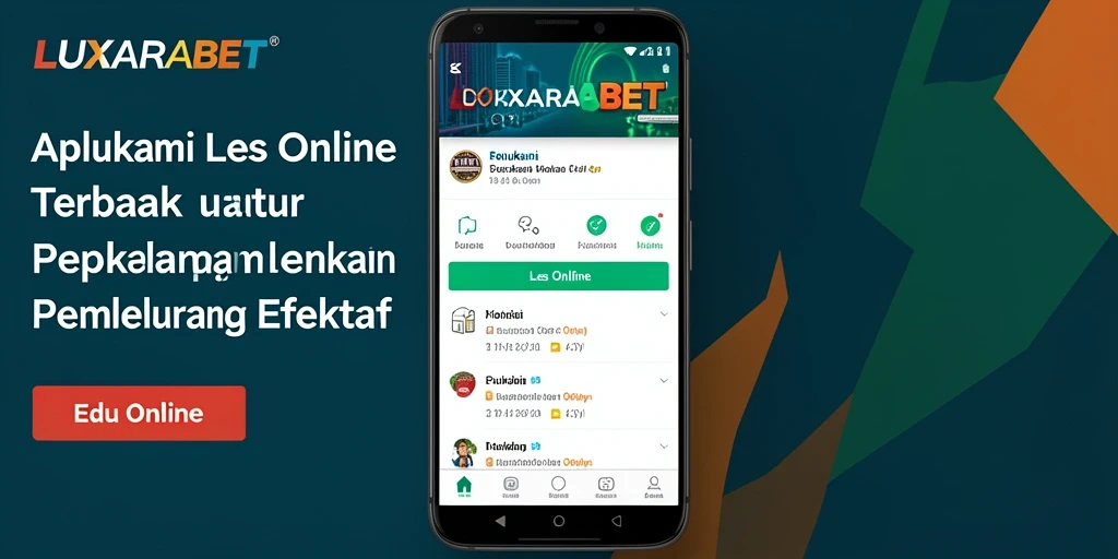 Tampilan antarmuka aplikasi LUXARABET yang nyaman dan interaktif.
